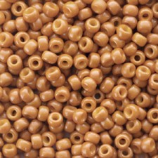 Miyuki rocailles Perlen 8/0 - Duracoat opaque cedar 8-4457